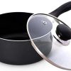 Utopia Kitchen 2 Quart Nonstick Saucepan with Glass Lid
