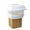Moonrays Solar LED Post Cap Light, Fits Standard