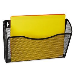 Rolodex Mesh Collection Single-Pocket Wall File