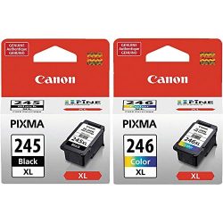 Canon Black and CL246XL Color Ink Cartridge Set