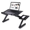 Laptop Stand for Bed, Cozy Aluminum Vented Lap Workstation Desk