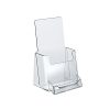 Azar Counter Trifold Brochure Holder with Business Card Pocket