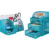 PAG Office Supplies Mesh Desk Organizer Set Accessories Storage