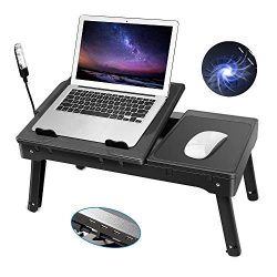 Laptop Table for Bed-Moclever Multi-Functional Laptop Bed Tray