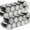 Greenco Refrigerator and Freezer Drink Holder Storage Bin