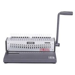 Rayson Comb Binding Machine Paper Punch Binder with Combs Set
