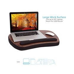 Sofia + Sam Oversized Memory Foam Lap Desk (Wood Top)