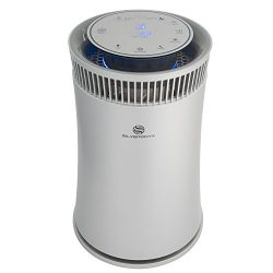 SilverOnyx Air Purifier with True HEPA Filter, Air Quality Monitor