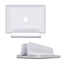Laptop Vertical Stand with Free Hdmi Cable, Aluminium Laptop Dock for Desk