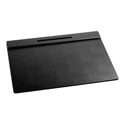 Rolodex Wood Tones Collection Desk Pad, Black (62540)