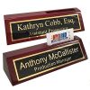 Personalized Engraved Business Desk Name Plate