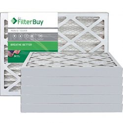 FilterBuy 12x20x2 MERV 8 Pleated AC Furnace Air Filter