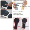 Premium Adjustable Computer Wrist Rest Armrest - Desk and Chair Dual Purpose Attachable Home&Office Computer Arm Support - Ergonomically Designed Mouse Pad Arm-stand Desk Extender (Black)