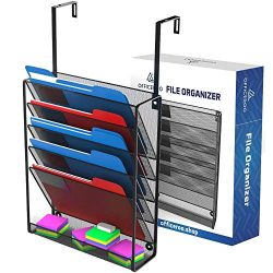 Hanging Organizer Cubicle File Holder - Wall Mount Office