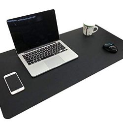 PU Leather Writing Mat for Office/Home, Easy-to-Clean Surface