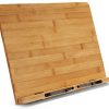 Large Bamboo Book Stand - Adjustable Foldable Book Holder Tray