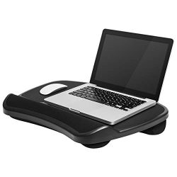 LapGear Laptop Lap Desk - Black - Fits up to 15.6 Inch laptops