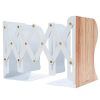 Bookends PINREK Book Stand Retractable Book Holder Metal Iron