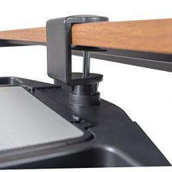 Clamp On 360 Degrees Swivel Out Mouse Tray