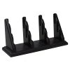 Wooden Mallet Black 9 Pocket Countertop Business Card Holder,