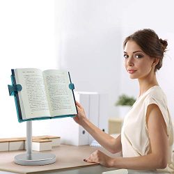LS Hands Free Book Stand Flexible Folding Document Holder Adjustable