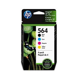 HP 564 Black, Cyan, Magenta & Yellow Ink Cartridges