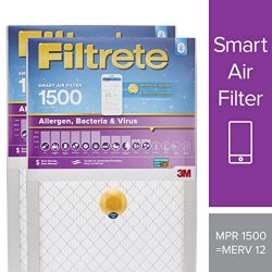 Filtrete 20x25x1 Smart Air Filter, MPR 1500, Allergen