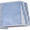 Displays2go, 10-Panel Wall Reference System, Polypropylene Construction