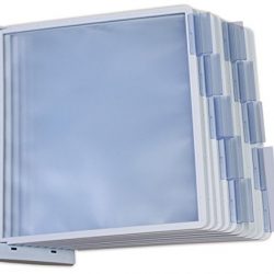 Displays2go, 10-Panel Wall Reference System, Polypropylene Construction