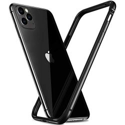 iPhone 11 Pro Max Bumper Case, Slim Thin Metal Bumper Case