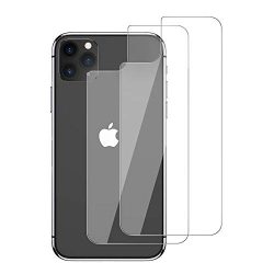 Ruky iPhone 11 Pro Max Back Screen Protector [2-Pack], Anti-Scratch, No-Bubble, Anti-Fingerprint, [3D Touch] Back Tempered Glass Screen Protector Rear Film for iPhone 11 Pro Max 6.5 inches