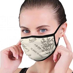Bottles Essential Oils Healthcare Medical Oil Full Seal Pollution Mask For Men & Women - Reusable Cotton Air Filter Mask With Adjustable Ear Loops Perfect For Blocking Pollution Dust Pollen And Germs