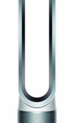 Dyson Pure Cool, TP01 HEPA Air Purifier & Fan, For Large Rooms, Removes Allergens, Pollutants, Dust, Mold, VOCs, White/Silver