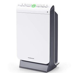 NATURALIFE Purifier for Home with True HEAP Filter, Air Cleaner with 4 Stage Filtration, Large, White