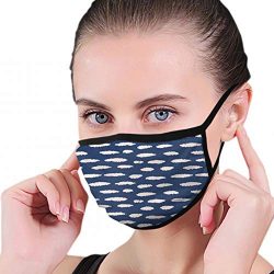 Mouth Mask,Tie Dye Polka Dot Japanese Beauty Fashion Mouth Covers, Sanitary Mask, Keep Warm In Cold, Protection From Dust, Germs, Allergies, Smoke, Pollution, Ash, Pollen For Men Women