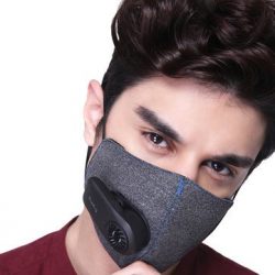 KN95 Anti-Pollution Air Mask with PM2.5 550mAh Batteries Rechargeable Filter