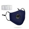 Reusable Dust/Pollution Mask for Air Filtration, Dustproof Anti Virus Mask, PM2.5 Filters Air Purifier for Outdoor Cycling (Includes 2 Packs of Cotton Filter Pads)