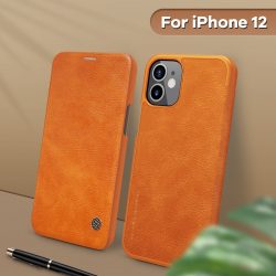 iPhone 12 Vintage Flip Cover wallet PU leather