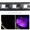 LED Car Foot Light Ambient Lamp With USB Wireless Remote