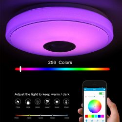 WiFi Modern RGB LED Bedroom Ceiling Light