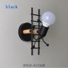 Small Man Iron Wall Lamp Creative