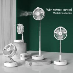 Controlled Fans Cooling Folding Spray Humidification Lighting