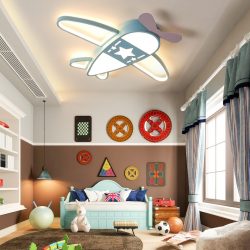 Plane Nordic kids bedroom Led ceiling lights