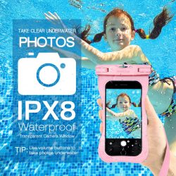 Universal IPX8 Waterproof Phone Case