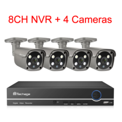 AI Face Detection Security HD Camera System 8CH