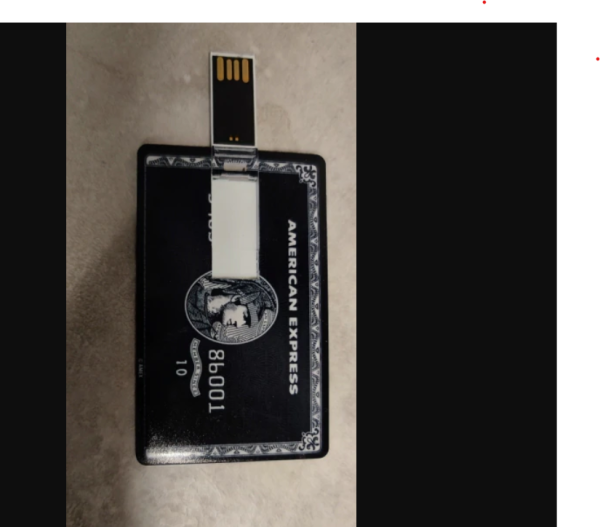 Bank Credit Card as USB Flash Drive
