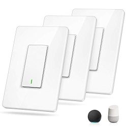 WiFi Smart Light Switch Works with Alexa and Google Assistant