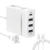 72W USB Wall Charger with Type-C 60W Power Delivery