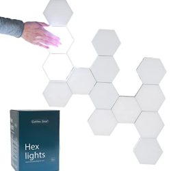Touch Lights Hexagonal Wall Lights 6 Pack