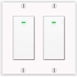 Double Smart WiFi Light Switches